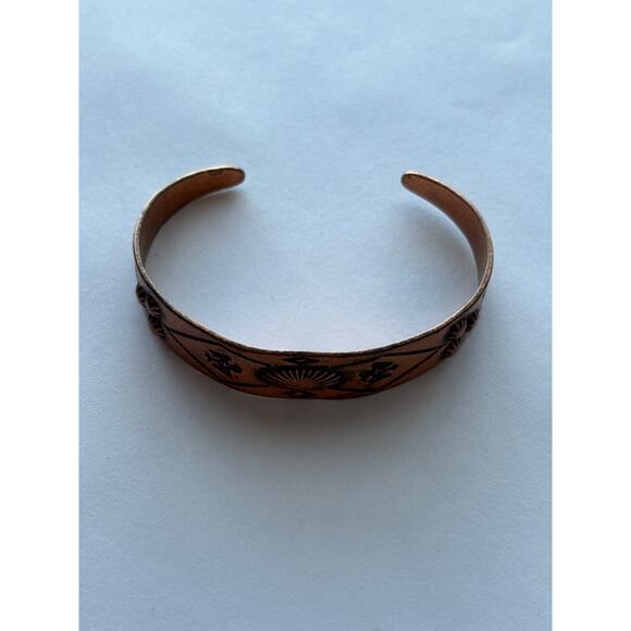 Bell | Jewelry | Vintage Bell Native American Style Copper Cuff ...